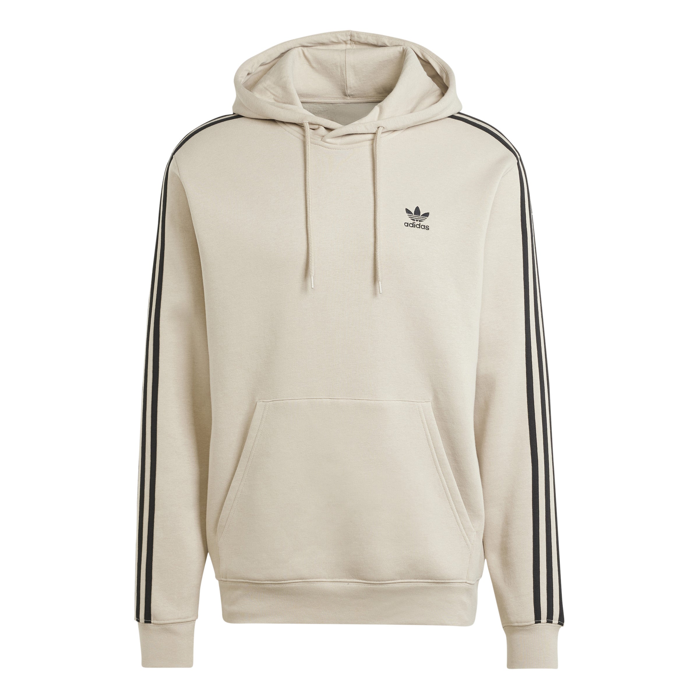 3 STRIPES HOODIE WONDER BEIGE