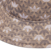 MONOGRAM BROWN BUCKET HAT