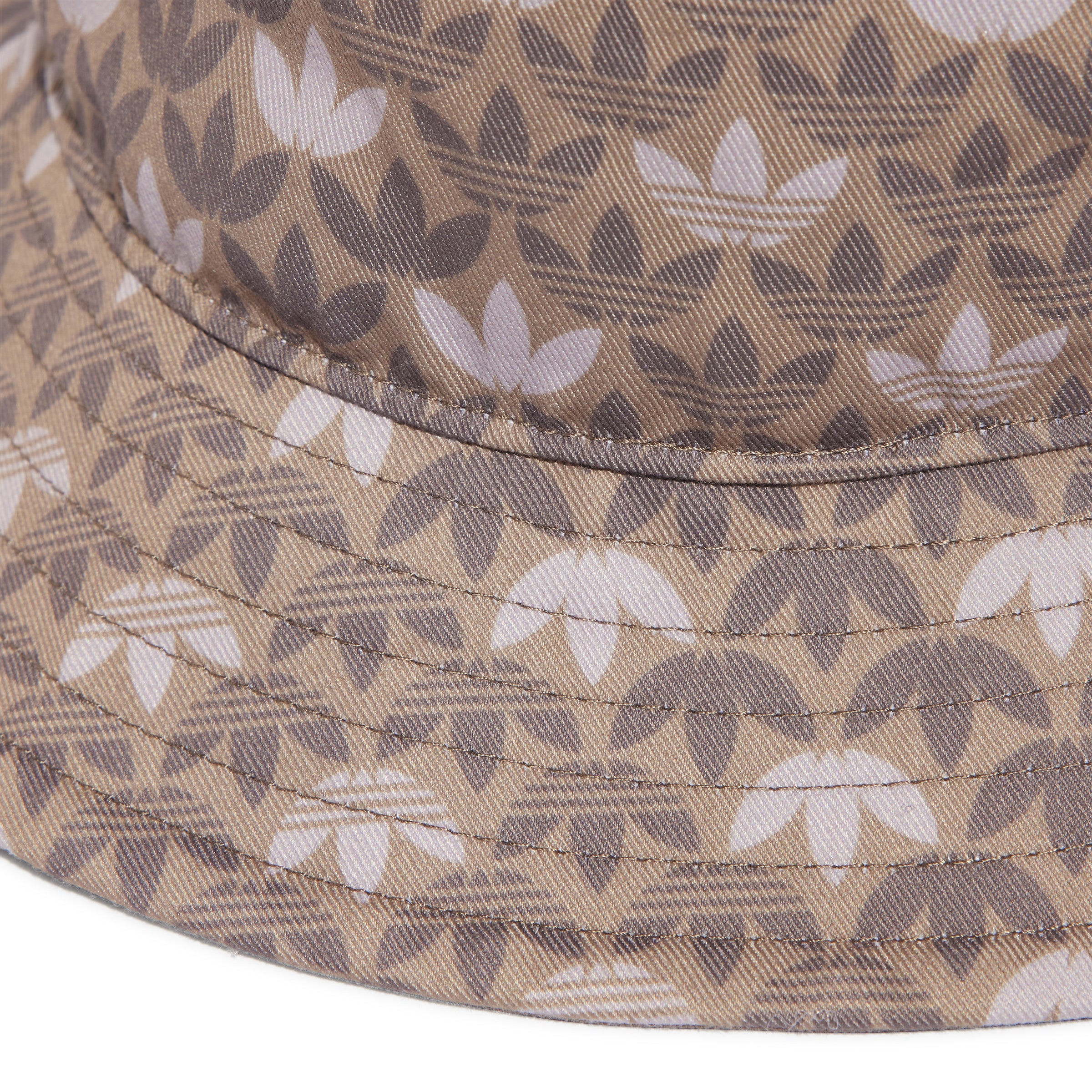 MONOGRAM BROWN BUCKET HAT