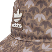 MONOGRAM BROWN BUCKET HAT