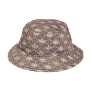 MONOGRAM BROWN BUCKET HAT