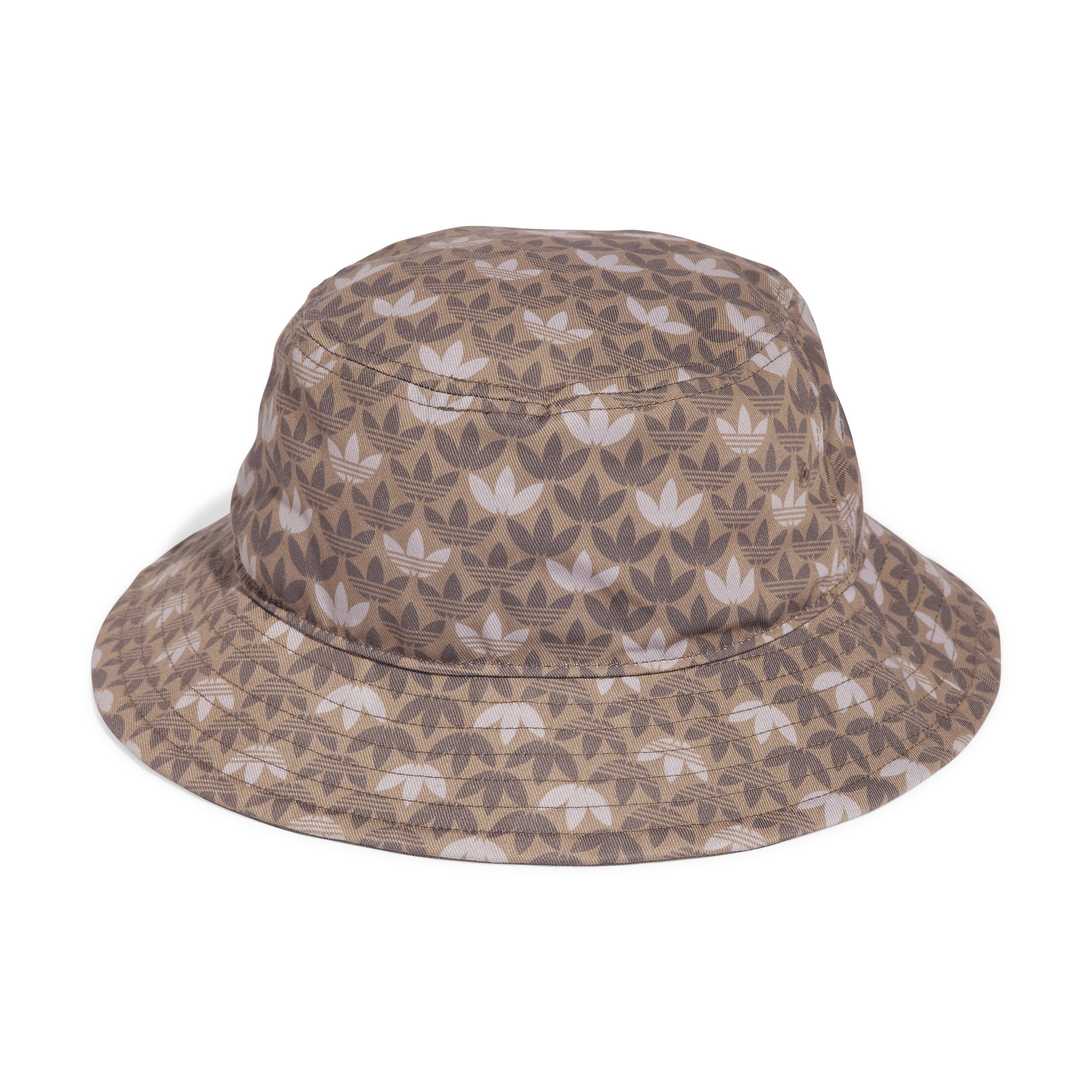 MONOGRAM BROWN BUCKET HAT