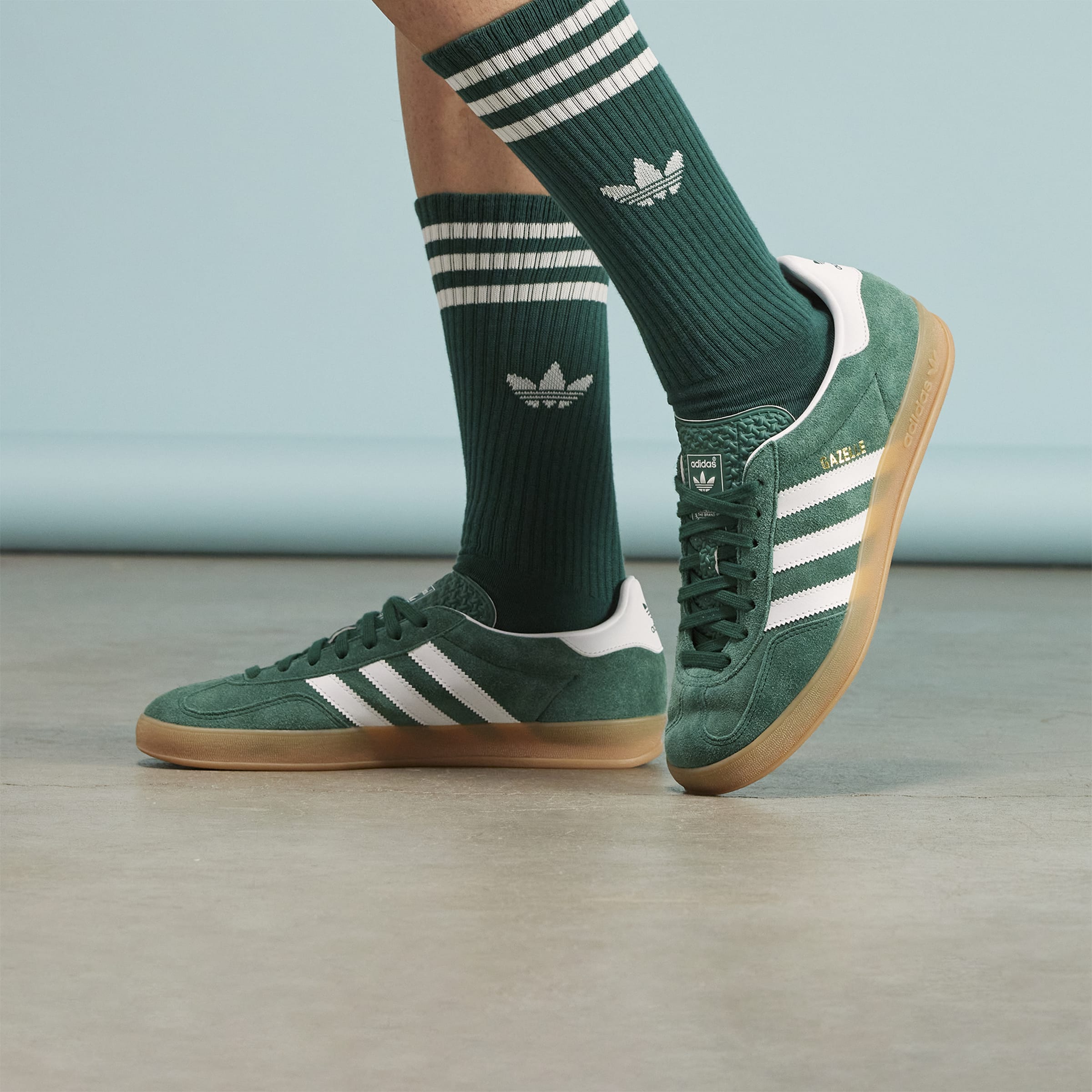 GAZELLE INDOOR COLLEGIATE GREEN