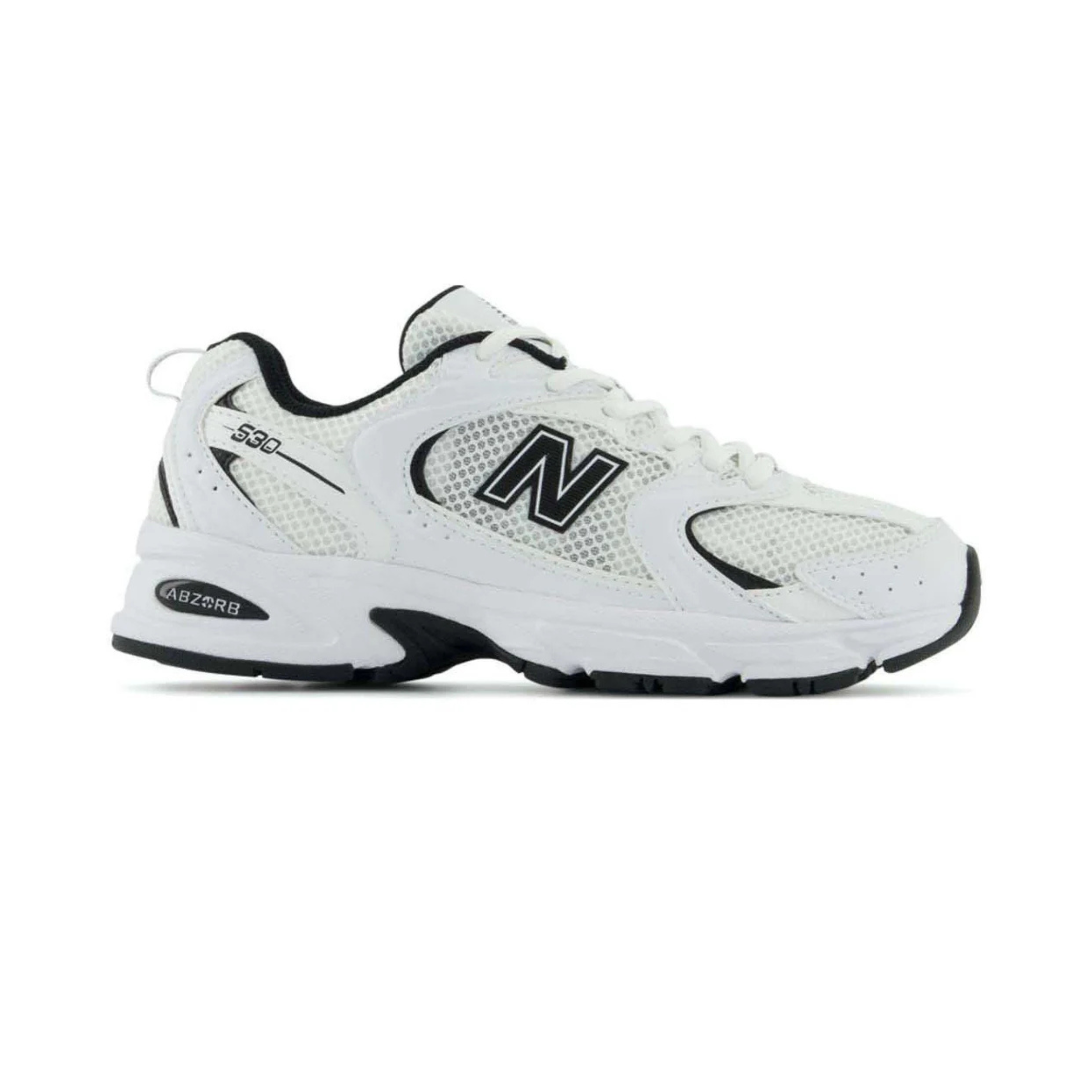 NEW BALANCE 530 WHITE BLACK