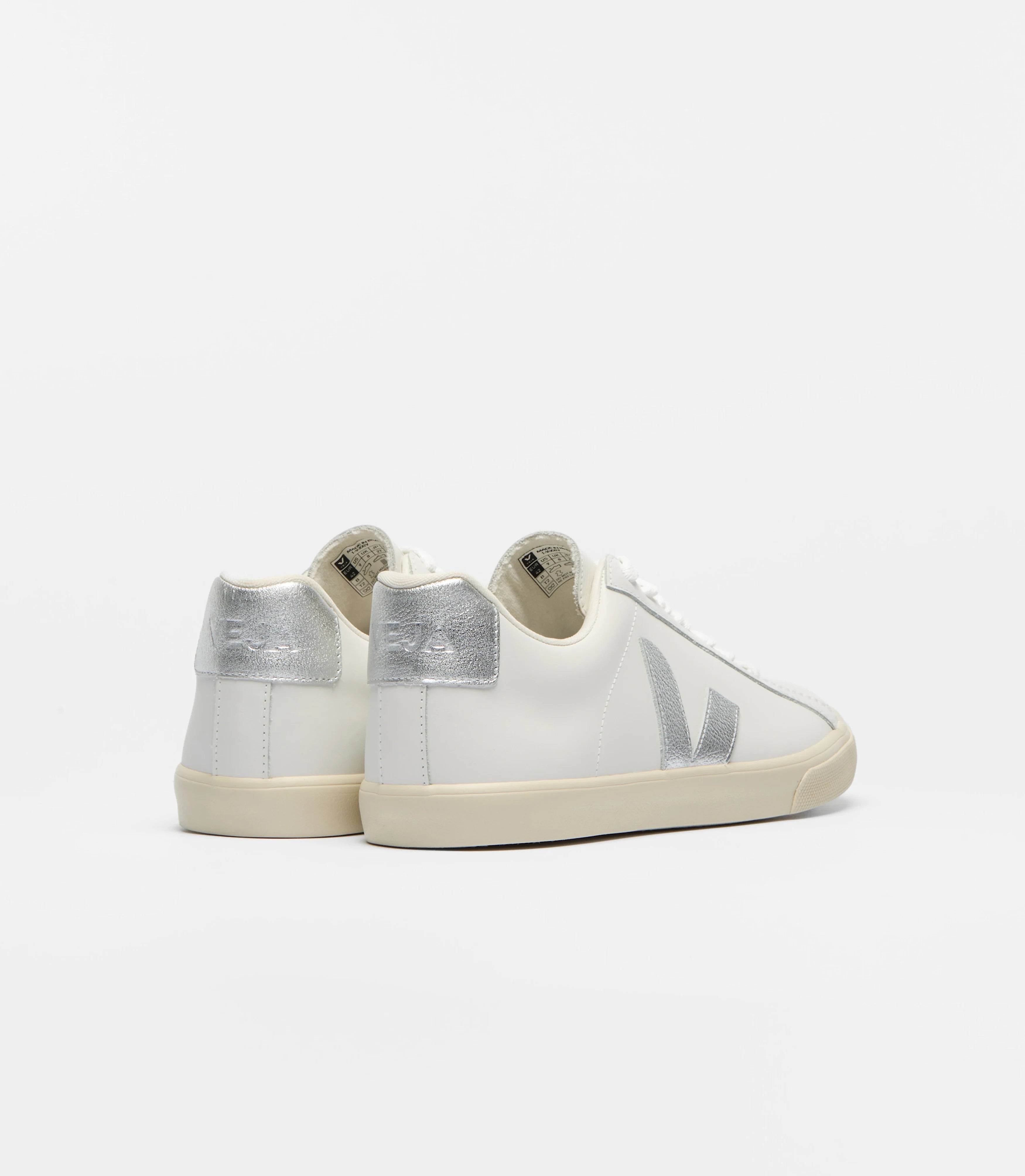 ESPLAR LEATHER WHITE SILVER