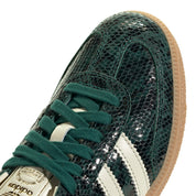 W SAMBA OG SNAKESKIN GREEN