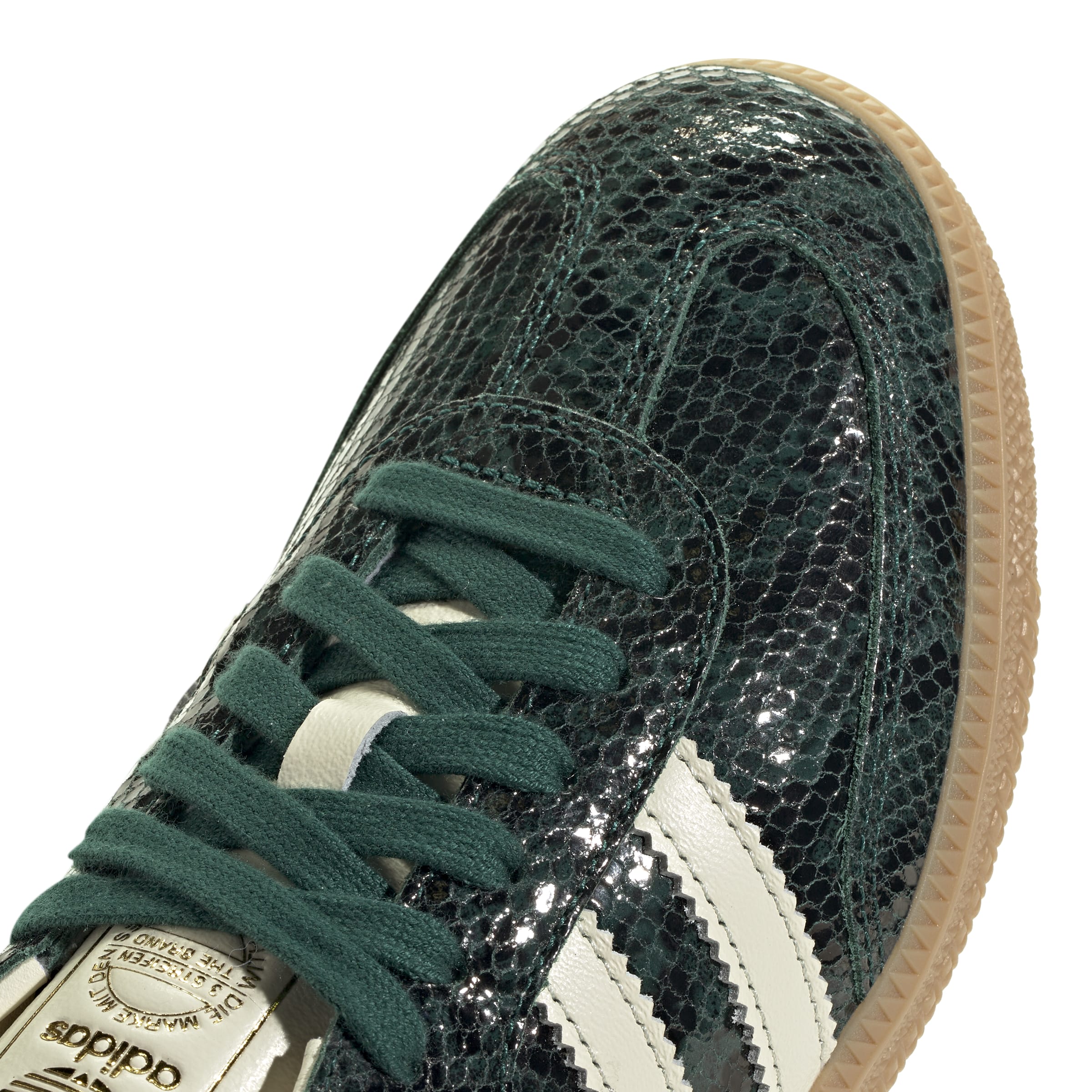 W SAMBA OG SNAKESKIN GREEN