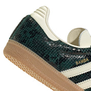 W SAMBA OG SNAKESKIN GREEN