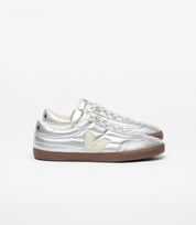 PANENKA LEATHER SILVER WHITE PIERRE BARK