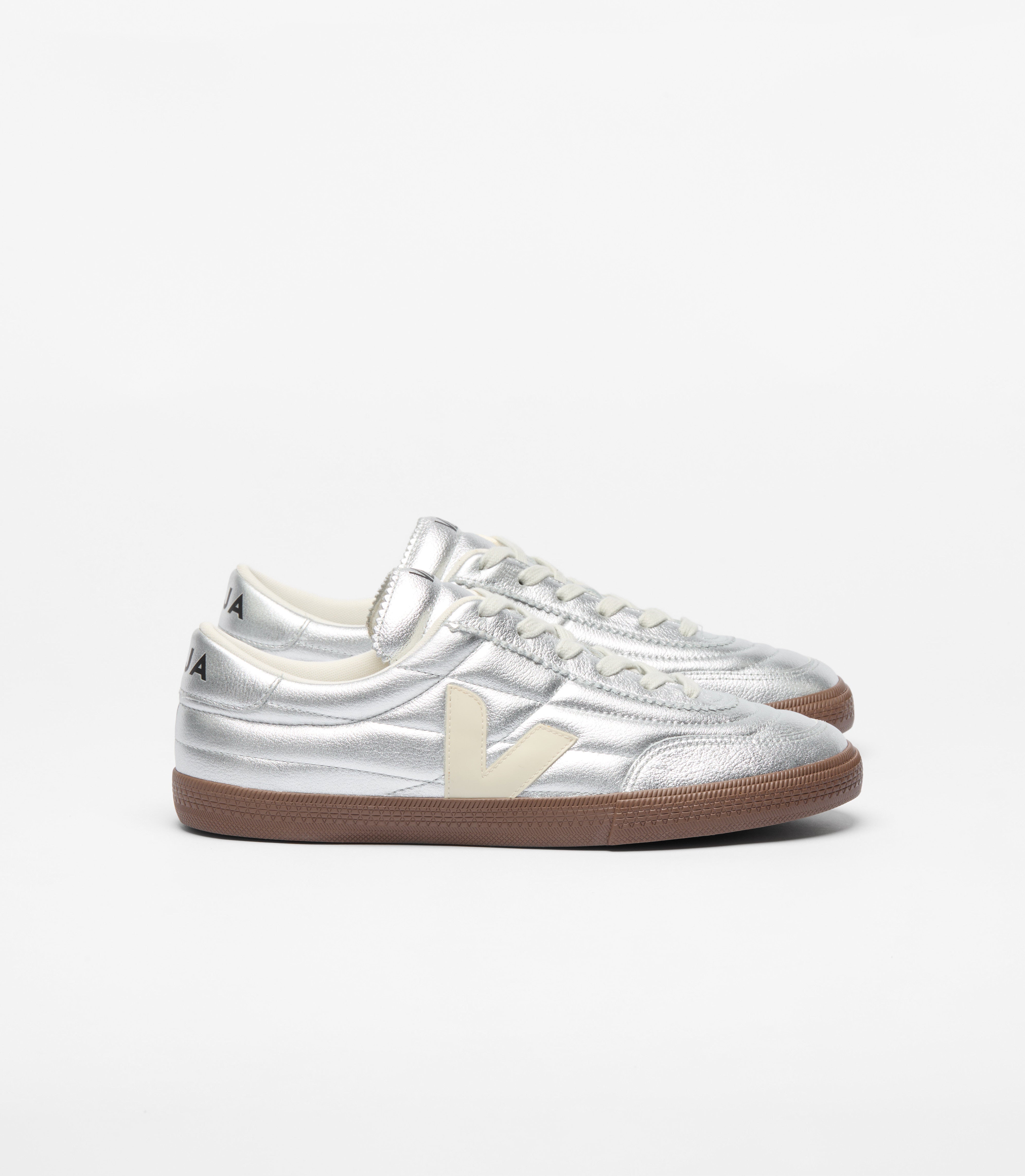 PANENKA LEATHER SILVER WHITE PIERRE BARK
