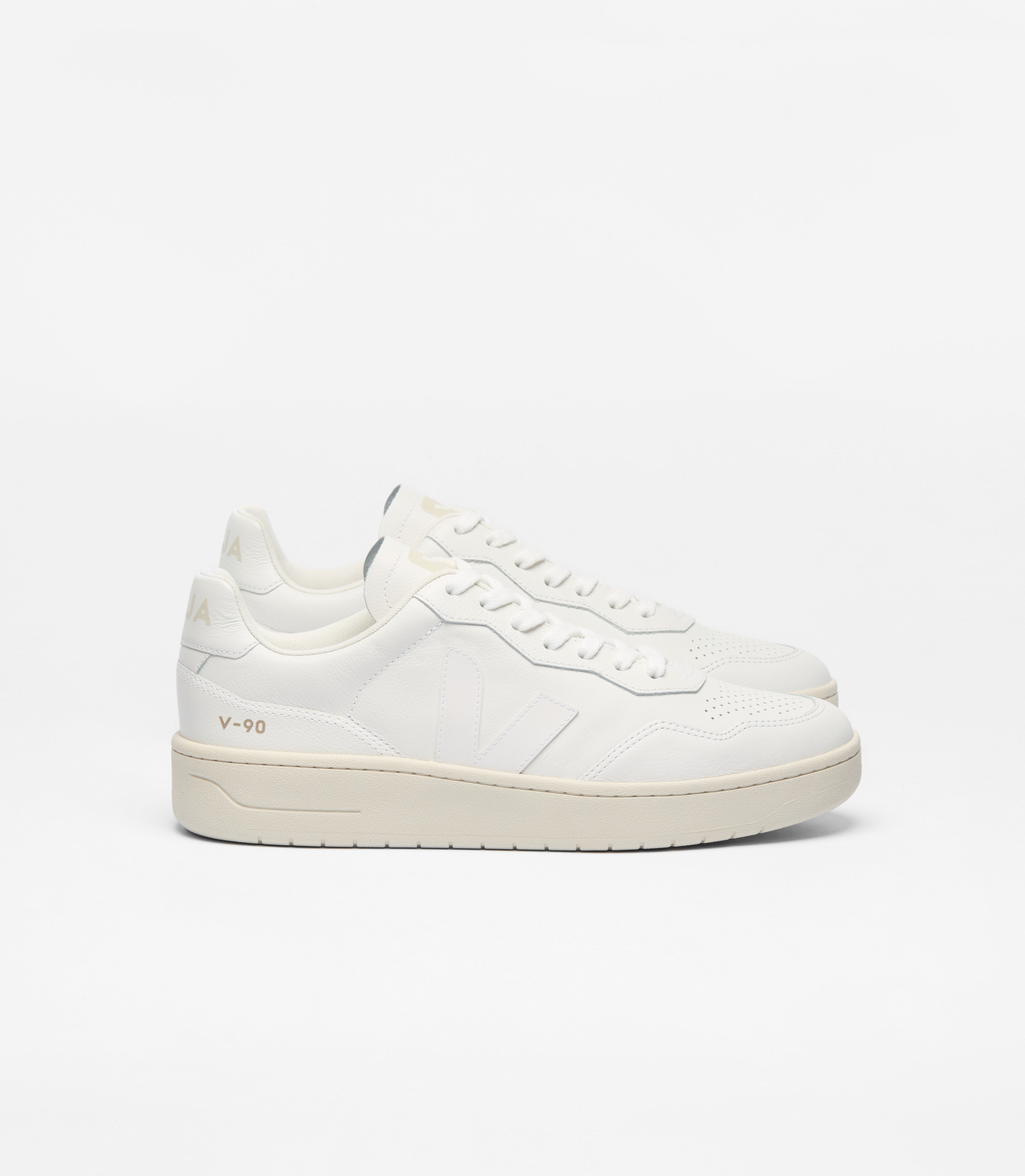 V-90 LEATHER WHITE
