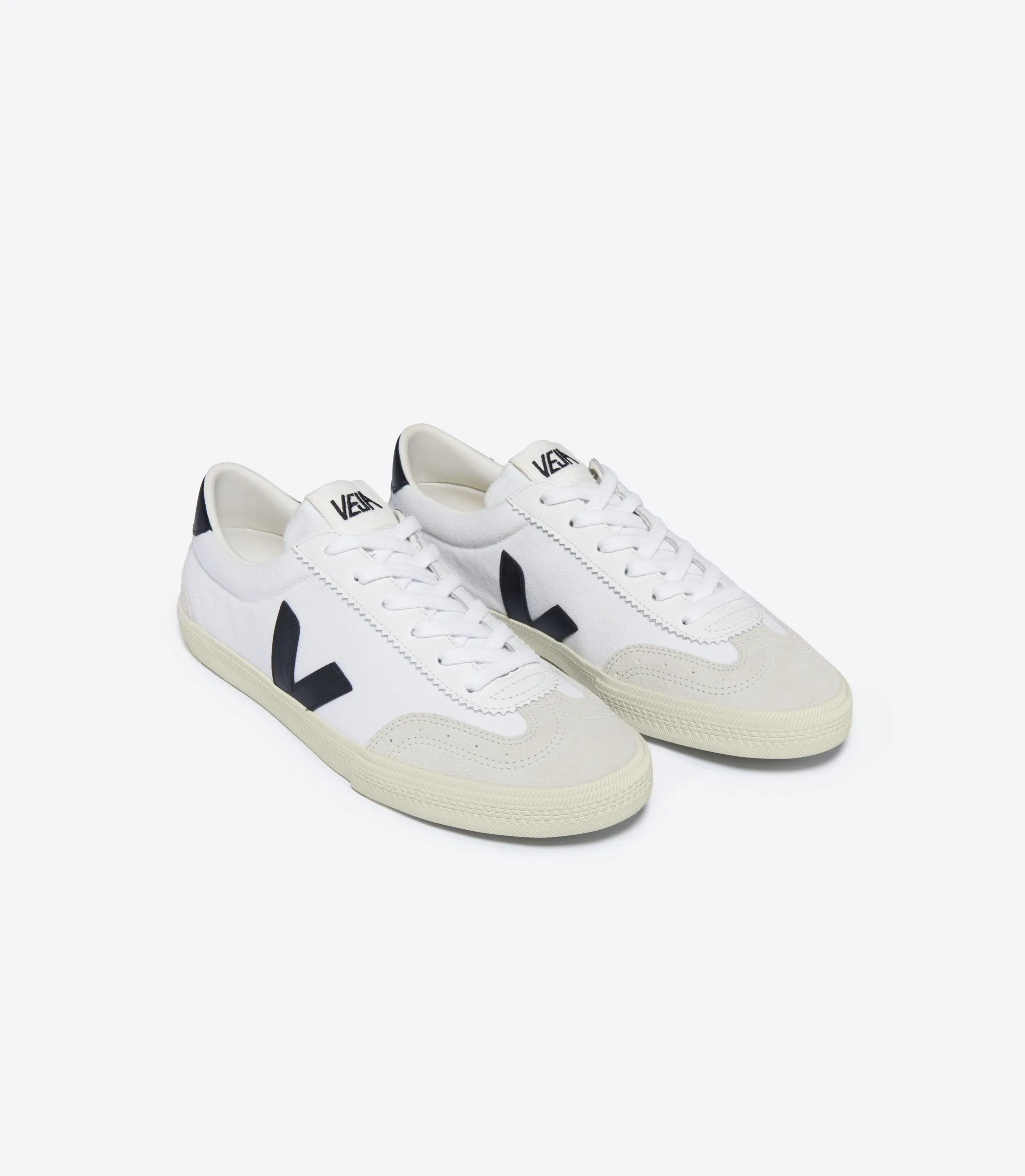VOLLEY CANVAS WHITE BLACK