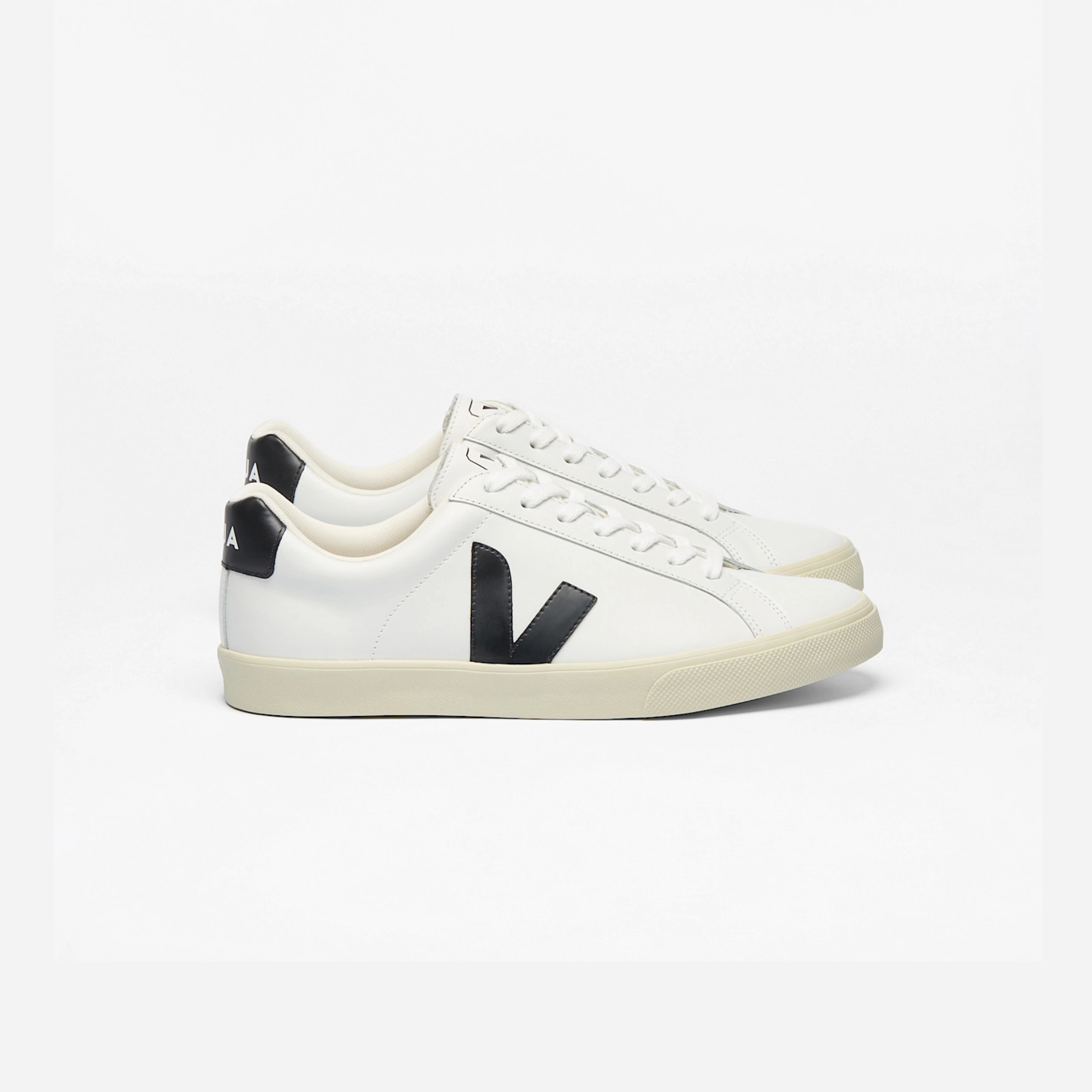 ESPLAR LEATHER WHITE BLACK
