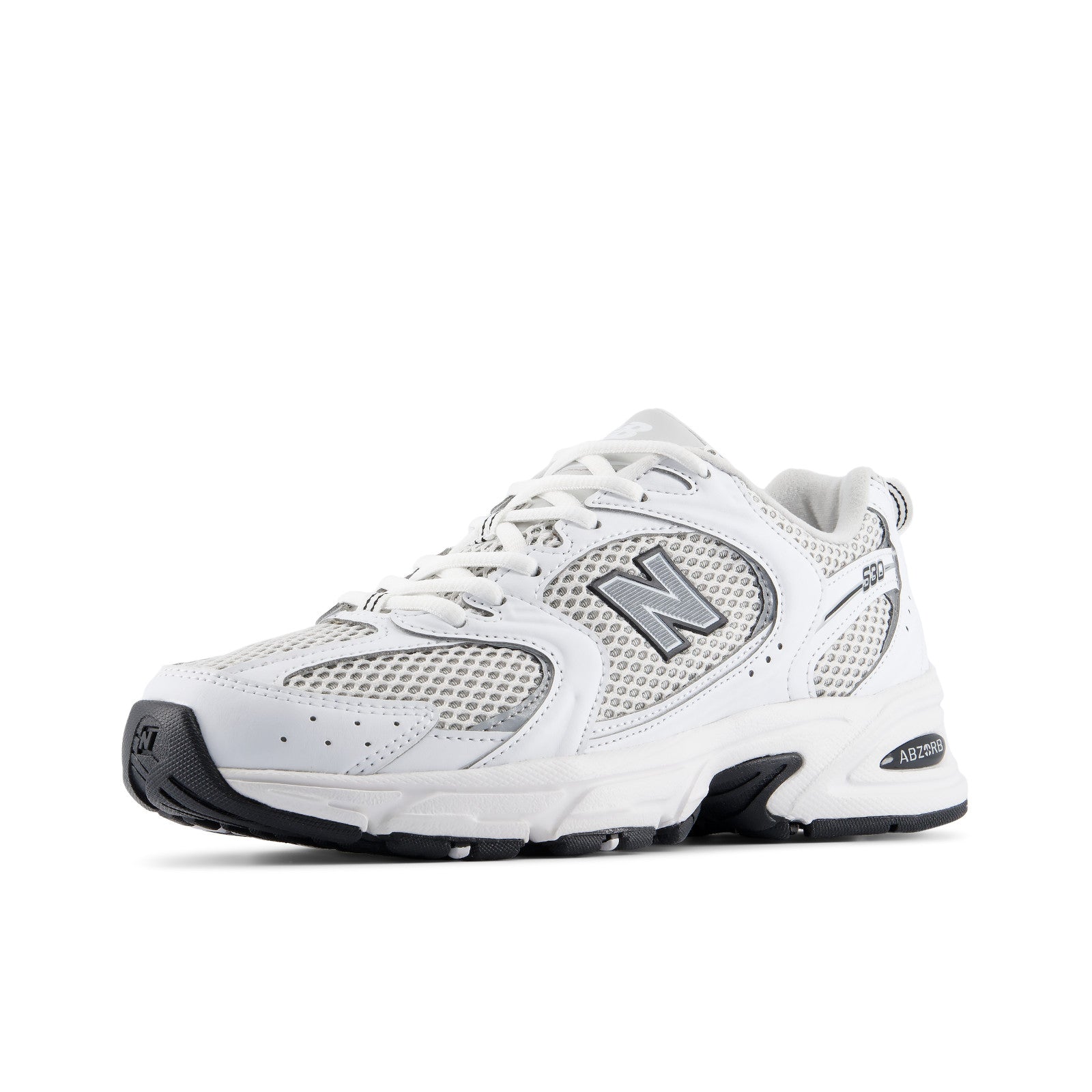 NEW BALANCE 530 WHITE SILVER METALLIC BLACK
