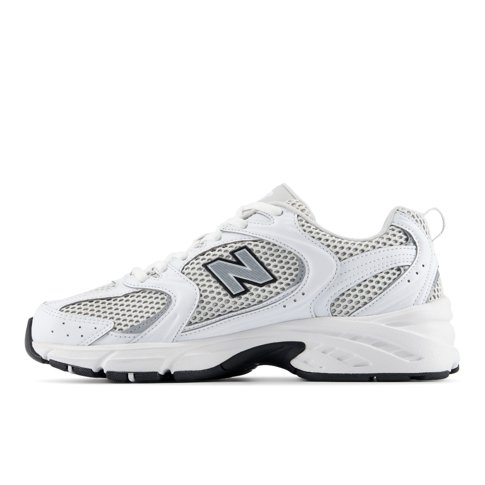NEW BALANCE 530 WHITE SILVER METALLIC BLACK