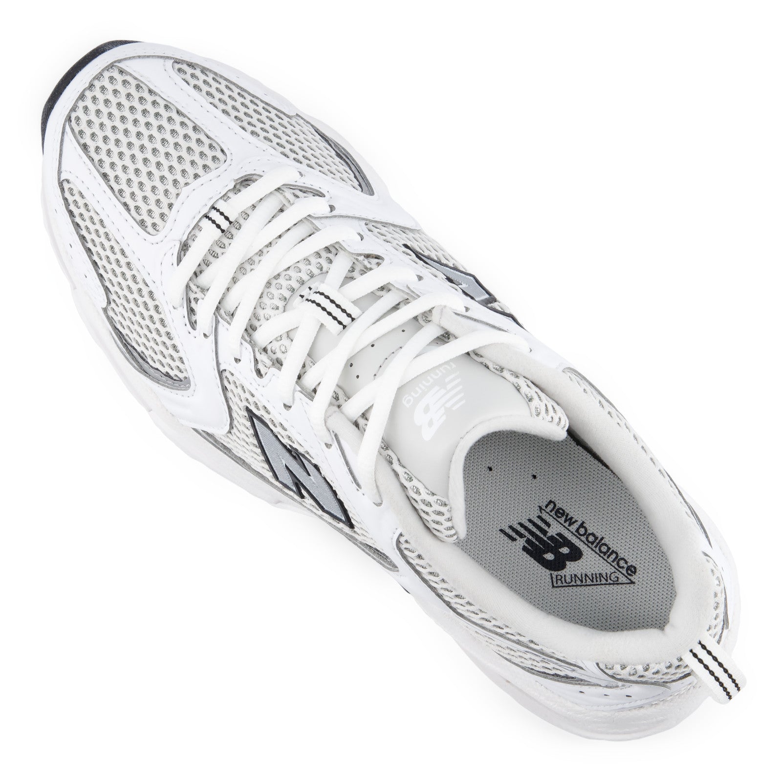 NEW BALANCE 530 WHITE SILVER METALLIC BLACK