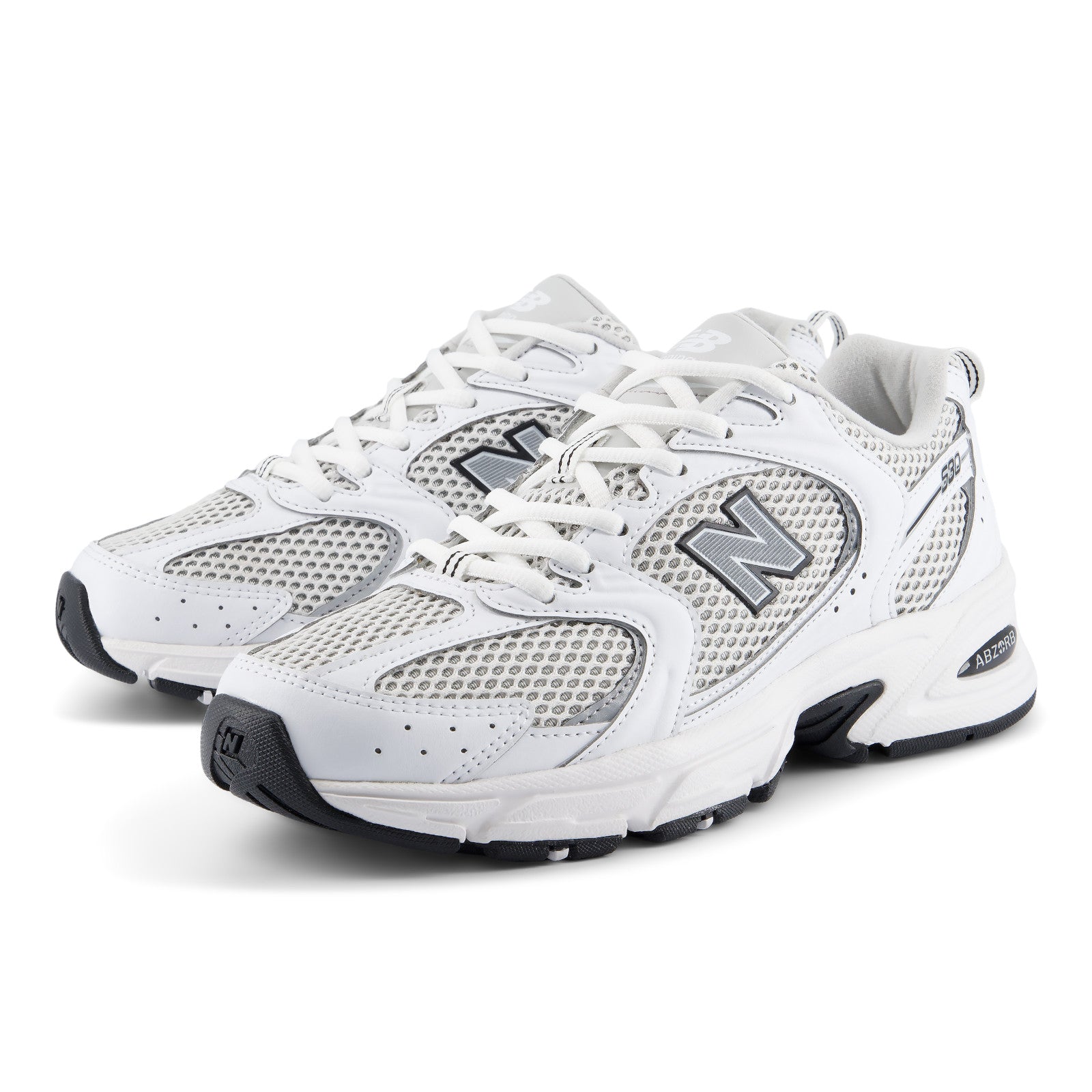 NEW BALANCE 530 WHITE SILVER METALLIC BLACK