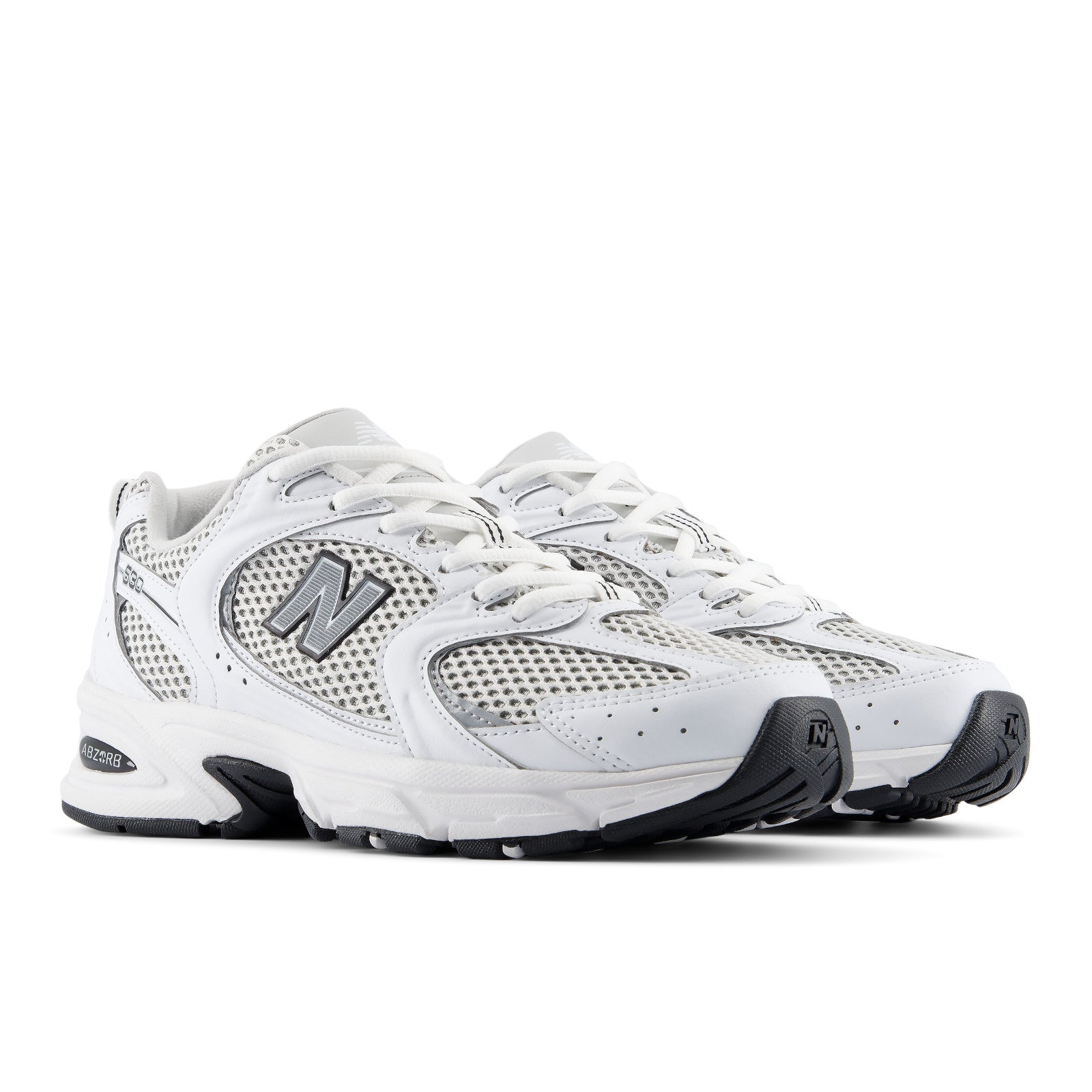 NEW BALANCE 530 WHITE SILVER METALLIC BLACK