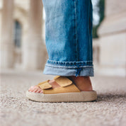 ETNA SUEDE OCRE ALMOND