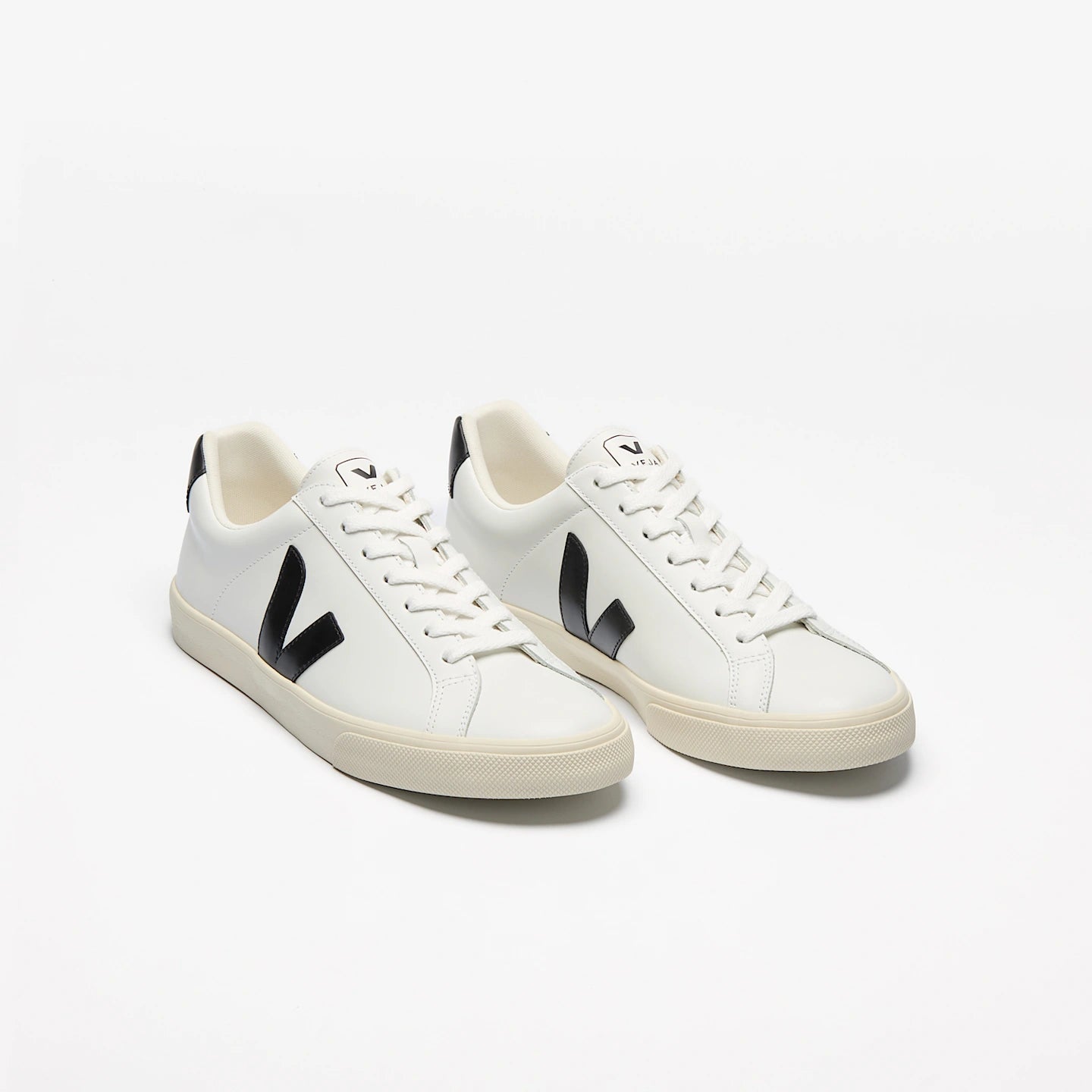 ESPLAR LEATHER WHITE BLACK