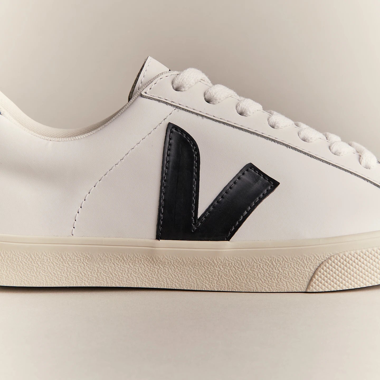 ESPLAR LEATHER WHITE BLACK