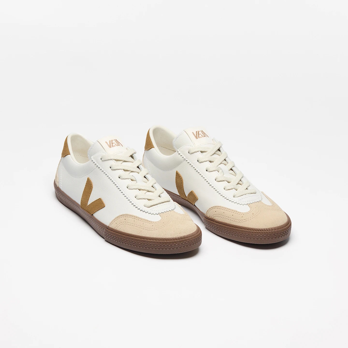VOLLEY LEATHER WHITE TENT BARK