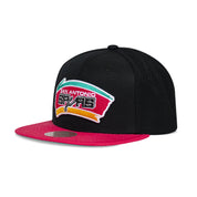 SAN ANTONIO SPURS 2 TONE CLASSIC HWC SNAPBACK