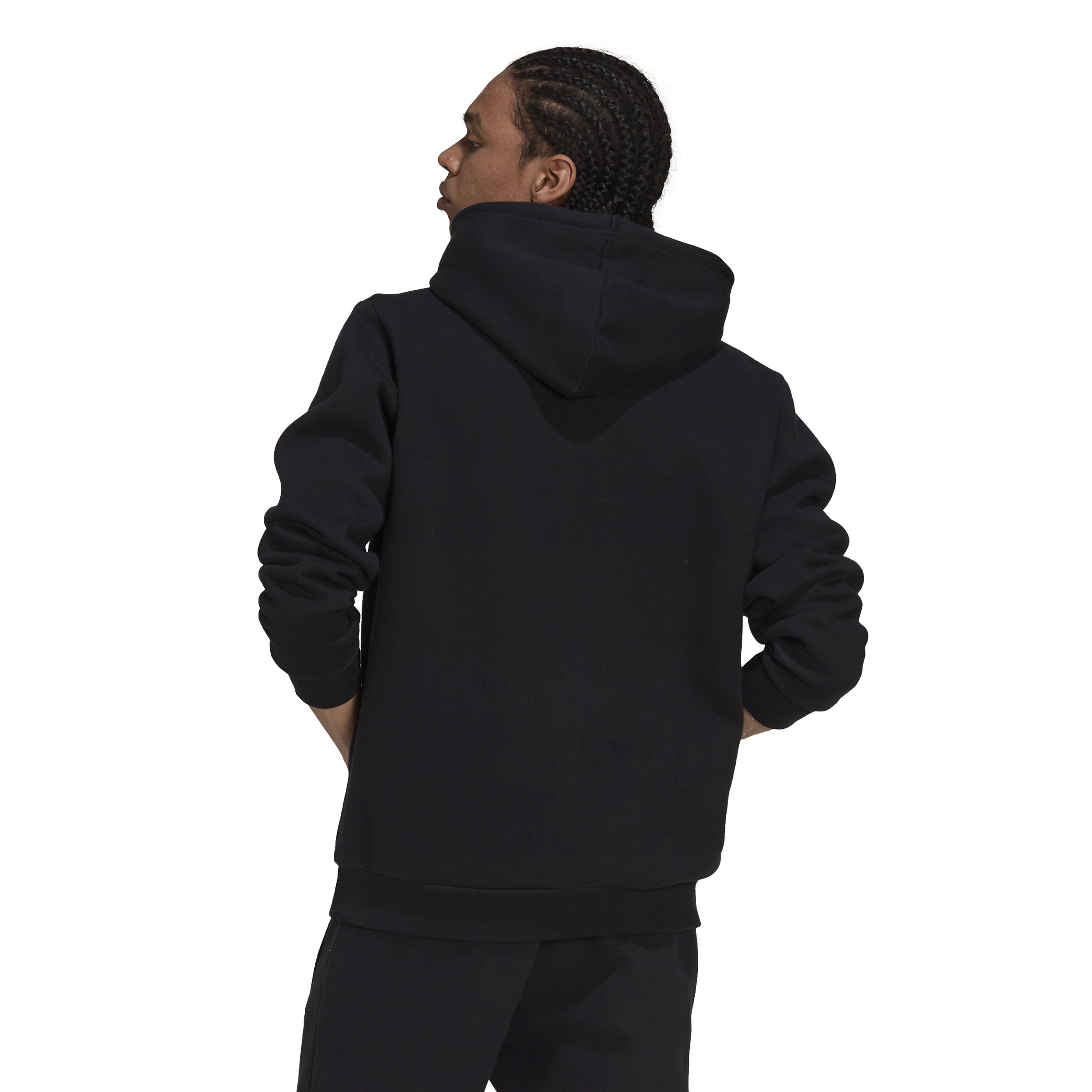 HOODIE ADICOLOR ESSENTIALS TREFOIL BLACK